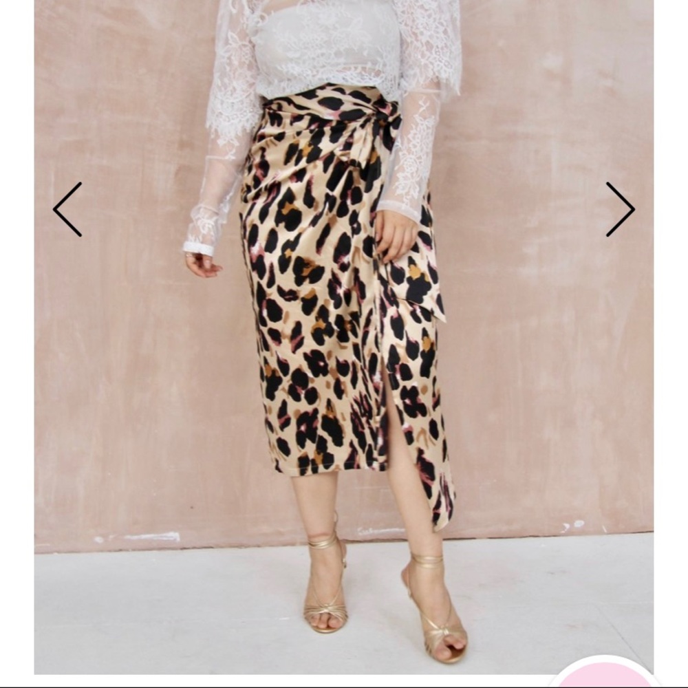 Jaspre Leopard Skirt